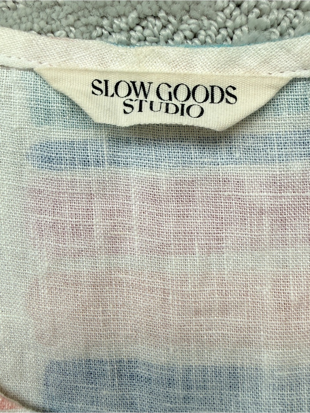 Slow Good Studios Multicolor Striped Sleeveless Crop Tank Top - Picture 7 of 9